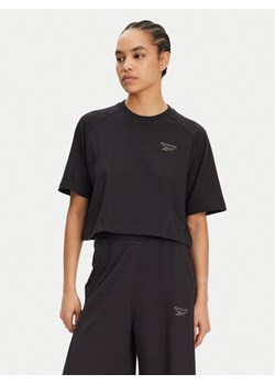 Reebok T-Shirt 100214092 139-18-00 Czarny Regular Fit ze sklepu MODIVO w kategorii Bluzki damskie - zdjęcie 182734201