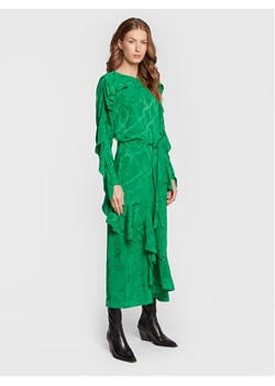 Zadig&Voltaire Sukienka codzienna Ritana WWDR01167 Zielony Regular Fit ze sklepu MODIVO w kategorii Sukienki - zdjęcie 182734320