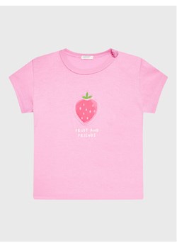 United Colors Of Benetton T-Shirt 3I1XA1007 Różowy Regular Fit - id: 0000301769729 - marki United Colors Of Benetton - 182734391 United Colors Of Benetton T-Shirt 3I1XA1007 Różowy Regular Fit ze sklepu MODIVO w kategorii Koszulki niemowlęce - zdjęcie 182734391