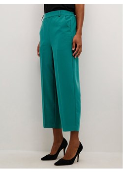 Kaffe Spodnie materiałowe Sakura 10506127 Zielony Relaxed Fit ze sklepu MODIVO w kategorii Spodnie damskie - zdjęcie 182734392
