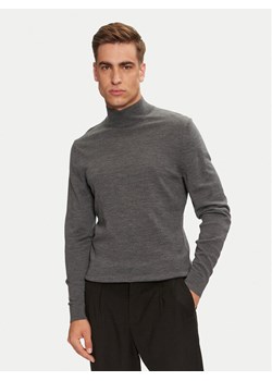 Calvin Klein Sweter Superior K10K110424 Szary Regular Fit ze sklepu MODIVO w kategorii Swetry męskie - zdjęcie 182734474