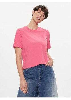 Pieces T-Shirt Ria 17086970 Różowy Regular Fit - id: 0000303428808 - marki Pieces - 182734493 Pieces T-Shirt Ria 17086970 Różowy Regular Fit ze sklepu MODIVO w kategorii Bluzki damskie - zdjęcie 182734493