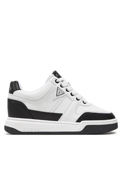 Guess Sneakersy Marlew FLTMAR FAL12 Biały ze sklepu MODIVO w kategorii Buty sportowe damskie - zdjęcie 182734502