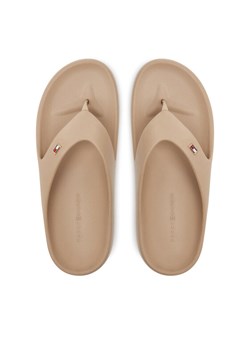 Tommy Hilfiger Japonki Th Comfort Beach Sandal FW0FW08522 Beżowy ze sklepu MODIVO w kategorii Klapki damskie - zdjęcie 182734504
