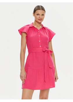 Gap Sukienka koszulowa 665886-00 Różowy Regular Fit ze sklepu MODIVO w kategorii Sukienki - zdjęcie 182734574