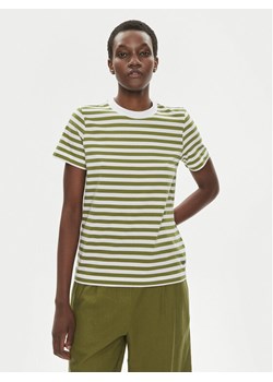 Tamaris Apparel T-Shirt Dabra TAW0892 Zielony Regular Fit ze sklepu MODIVO w kategorii Bluzki damskie - zdjęcie 182734642
