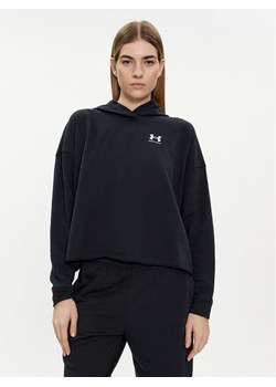 Under Armour Bluza Ua Rival Terry Os Hoodie 1382736-001 Czarny Loose Fit ze sklepu MODIVO w kategorii Bluzy damskie - zdjęcie 182734701