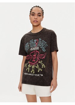 Vans T-Shirt Guitar Solo Oversized VN000GJ6 Czarny Regular Fit ze sklepu MODIVO w kategorii Bluzki damskie - zdjęcie 182734780