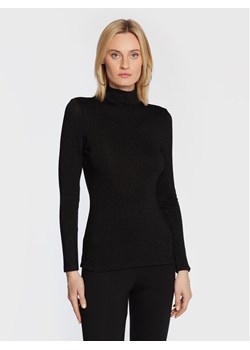 Nissa Golf TOP13587 Czarny Regular Fit ze sklepu MODIVO w kategorii Swetry damskie - zdjęcie 182734821