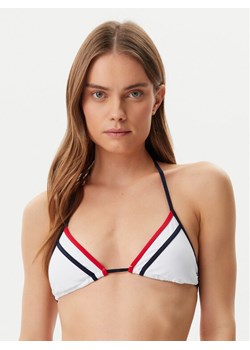 Tommy Hilfiger Góra od bikini UW0UW05810 Biały ze sklepu MODIVO w kategorii Stroje kąpielowe - zdjęcie 182734901
