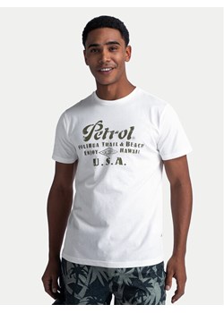 Petrol Industries T-Shirt M-1040-TSR600 Biały Regular Fit ze sklepu MODIVO w kategorii T-shirty męskie - zdjęcie 182734933