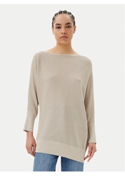 Morgan De Toi Sweter 251-MREC Beżowy Regular Fit ze sklepu MODIVO w kategorii Swetry damskie - zdjęcie 182735001