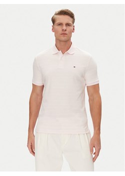Tommy Hilfiger Polo MW0MW39994 Różowy Regular Fit ze sklepu MODIVO w kategorii T-shirty męskie - zdjęcie 182735042