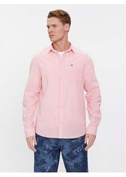 Tommy Jeans Koszula DM0DM18962 Różowy Regular Fit ze sklepu MODIVO w kategorii Koszule męskie - zdjęcie 182735064