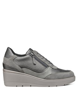 Geox Sneakersy D Ilde D46RAA 02N22 C9002 Szary ze sklepu MODIVO w kategorii Buty sportowe damskie - zdjęcie 182735104