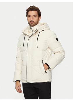Guess Kurtka zimowa M4BL43 WGJR2 Beżowy Regular Fit ze sklepu MODIVO w kategorii Kurtki męskie - zdjęcie 182735153