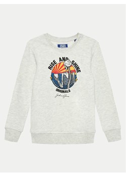Jack&Jones Junior Bluza Headon 12220197 Szary Regular Fit ze sklepu MODIVO w kategorii Bluzy chłopięce - zdjęcie 182735352