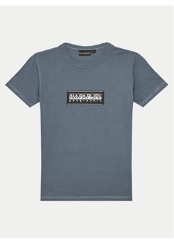 Napapijri T-Shirt Chamois NP0A4ILE M Niebieski Regular Fit - id: 0000304763526 - marki Napapijri - 182735380 Napapijri T-Shirt Chamois NP0A4ILE M Niebieski Regular Fit ze sklepu MODIVO w kategorii T-shirty chłopięce - zdjęcie 182735380