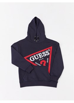 Guess Bluza L2YQ07 KAD70 Granatowy Oversize ze sklepu MODIVO w kategorii Bluzy chłopięce - zdjęcie 182735481