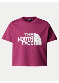 The North Face T-Shirt Easy NF0A8DRQ Różowy Relaxed Fit ze sklepu MODIVO w kategorii T-shirty chłopięce - zdjęcie 182735581