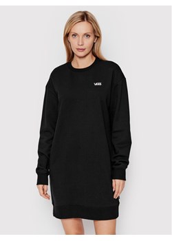 Vans Sukienka dzianinowa Flying V Bff VN0A5LNV Czarny Relaxed Fit ze sklepu MODIVO w kategorii Sukienki - zdjęcie 182735600
