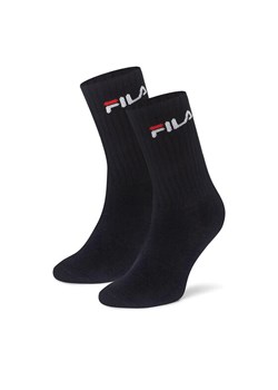 Fila Skarpety Wysokie Męskie F4401-AW24 (2-pack) Czarny ze sklepu MODIVO w kategorii Skarpetki męskie - zdjęcie 182735851
