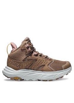 Hoka Trekkingi Anacapa 2 Mid Gtx GORE-TEX 1142831 Brązowy ze sklepu MODIVO w kategorii Buty trekkingowe damskie - zdjęcie 182735890