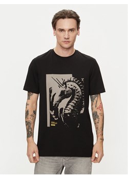 Boss T-Shirt Te_Sea_Horse 50515626 Czarny Regular Fit ze sklepu MODIVO w kategorii T-shirty męskie - zdjęcie 182736111