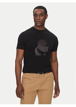 KARL LAGERFELD T-Shirt 755054 552221 Czarny Regular Fit ze sklepu MODIVO w kategorii T-shirty męskie - zdjęcie 182736150