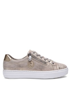 Rieker Sneakersy L59L8-62 Złoty ze sklepu MODIVO w kategorii Buty sportowe damskie - zdjęcie 182736162
