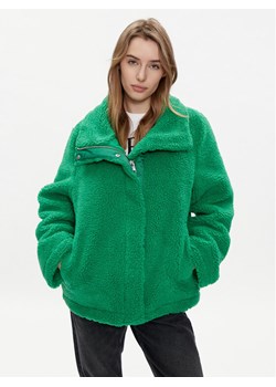 Replay Kożuch W7817.000.84790 Zielony Relaxed Fit ze sklepu MODIVO w kategorii Kożuchy - zdjęcie 182736173