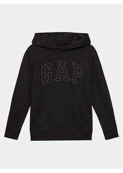 Gap Bluza 710841-00 Czarny Regular Fit ze sklepu MODIVO w kategorii Bluzy chłopięce - zdjęcie 182736354