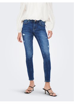 ONLY Jeansy 15259128 Niebieski Skinny Fit ze sklepu MODIVO w kategorii Jeansy damskie - zdjęcie 182736391