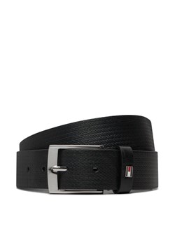 Tommy Hilfiger Pasek Męski AM0AM13015 Czarny ze sklepu MODIVO w kategorii Paski męskie - zdjęcie 182736472