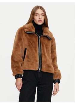 Dixie Futro V330K002A Brązowy Regular Fit ze sklepu MODIVO w kategorii Futra damskie - zdjęcie 182736561