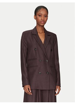 Haveone Marynarka JVI-M032 Bordowy Regular Fit ze sklepu MODIVO w kategorii Marynarki damskie - zdjęcie 182736622