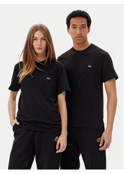 Lacoste T-Shirt TH2827 Czarny Regular Fit ze sklepu MODIVO w kategorii T-shirty męskie - zdjęcie 182736631