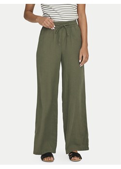 JDY Spodnie materiałowe Say 15318361 Zielony Loose Fit ze sklepu MODIVO w kategorii Spodnie damskie - zdjęcie 182736651