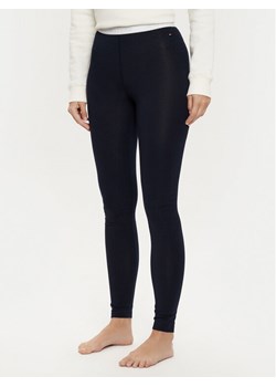 Tommy Hilfiger Legginsy UW0UW05576 Granatowy Slim Fit ze sklepu MODIVO w kategorii Spodnie damskie - zdjęcie 182736694