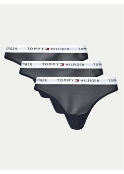 Tommy Hilfiger Komplet 3 par stringów UW0UW05532 Kolorowy ze sklepu MODIVO w kategorii Majtki damskie - zdjęcie 182736751