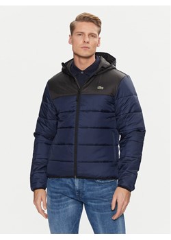 Lacoste Kurtka przejściowa BH6763 Khaki Regular Fit ze sklepu MODIVO w kategorii Kurtki męskie - zdjęcie 182736862