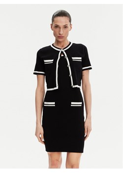 Morgan Sukienka dzianinowa 251-RMBIBI Czarny Slim Fit ze sklepu MODIVO w kategorii Sukienki - zdjęcie 182737123