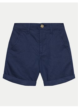 United Colors Of Benetton Szorty materiałowe 4BE7C901E Granatowy Regular Fit ze sklepu MODIVO w kategorii Spodenki chłopięce - zdjęcie 182737142