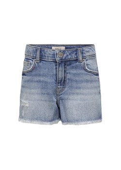 Kids ONLY Szorty jeansowe Robyn 15291605 Niebieski Straight Fit ze sklepu MODIVO w kategorii Spodenki dziewczęce - zdjęcie 182737160