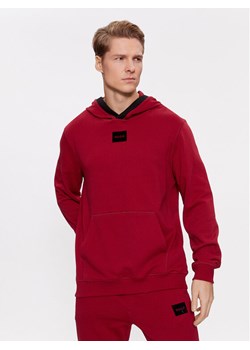 Hugo Bluza Daratscho_V 50496697 Czerwony Regular Fit ze sklepu MODIVO w kategorii Bluzy męskie - zdjęcie 182737161