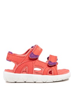 Timberland Sandały Perkins Row TB0A2D3C8011 Czerwony ze sklepu MODIVO w kategorii Sandały dziecięce - zdjęcie 182737262