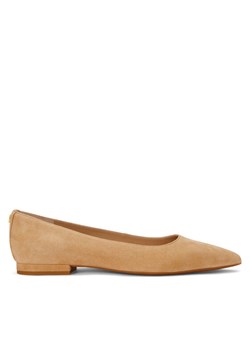 LAUREN RALPH LAUREN Baleriny 802871265007 Brązowy ze sklepu MODIVO w kategorii Balerinki - zdjęcie 182737280