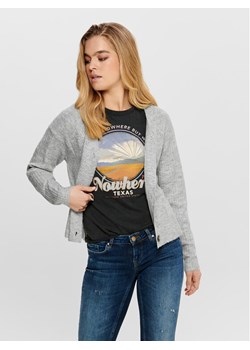 ONLY Kardigan 15196734 Szary Regular Fit ze sklepu MODIVO w kategorii Swetry damskie - zdjęcie 182737304