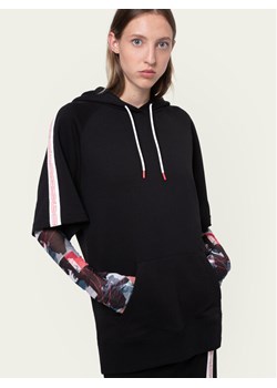 Hugo Bluza Denty 50431938 Czarny Regular Fit ze sklepu MODIVO w kategorii Bluzy damskie - zdjęcie 182737312