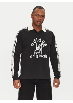 adidas Polo Rugby JD1091 Czarny Regular Fit - id: 0000304496844 - marki adidas - 182737361 adidas Polo Rugby JD1091 Czarny Regular Fit ze sklepu MODIVO w kategorii T-shirty męskie - zdjęcie 182737361